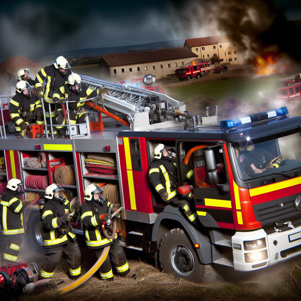 Image of Prince George's County Fire/EMS Department Heavy-Duty Rescue Apparatus in Action