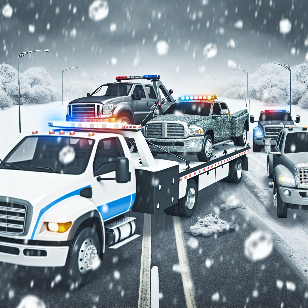 Winter storm's impact on towing operations