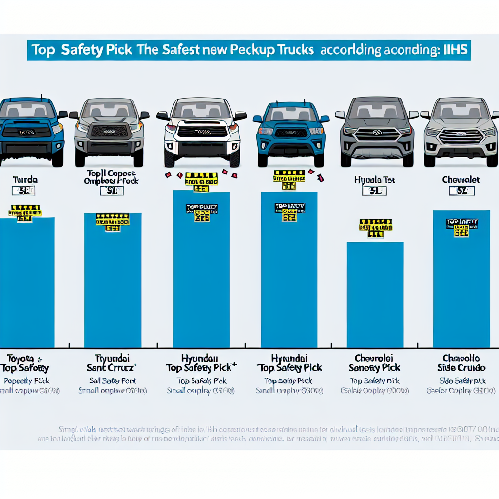 Crash Test Ratings of Safest New Pickup Trucks