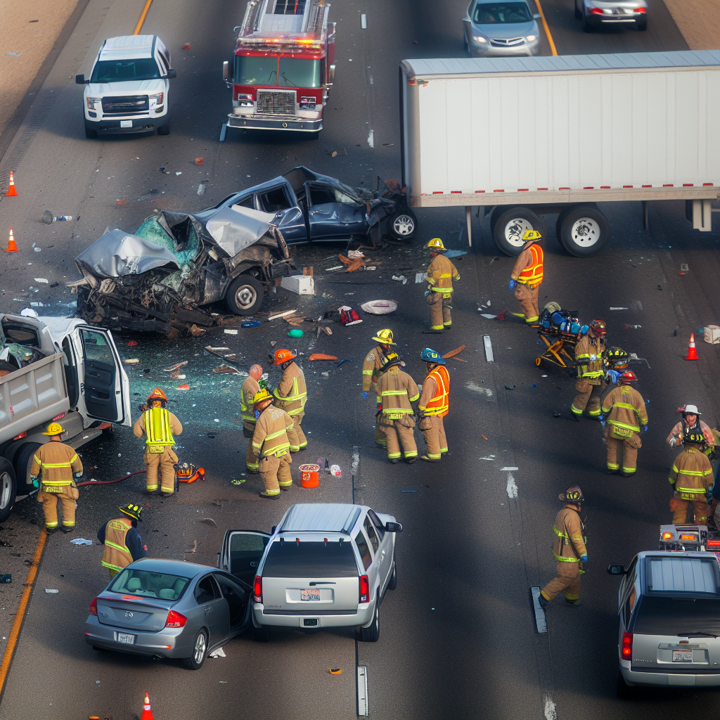 Truck Crash Scenario 1