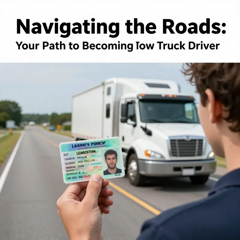 Understanding age and licensing requirements is crucial for aspiring tow truck drivers.