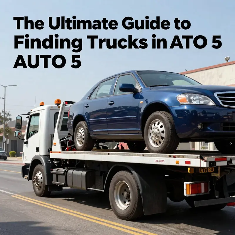 A Classic Tow Truck awaits outside Custom Motors in Paleto Bay, a prime location for finding this vehicle.