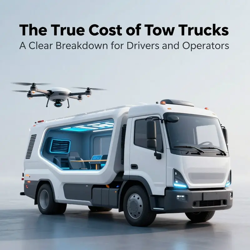 Different types of tow trucks: light-duty, medium-duty, and heavy-duty.