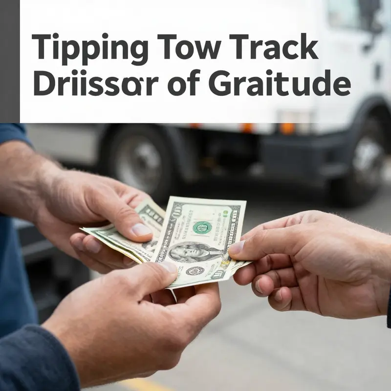 A tow truck driver providing assistance, highlighting the importance of their service.