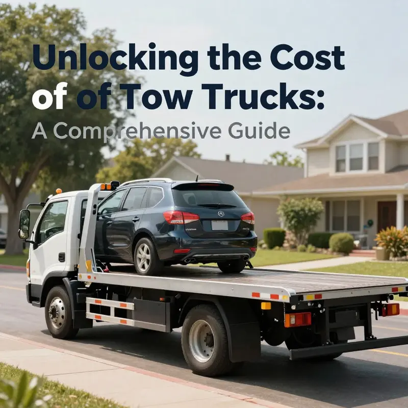 A light-duty tow truck ready to assist with everyday vehicle towing.