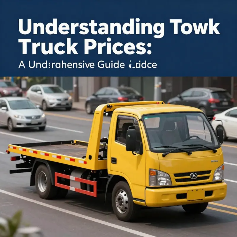 A light-duty tow truck designed for urban roadside assistance among smaller vehicles.