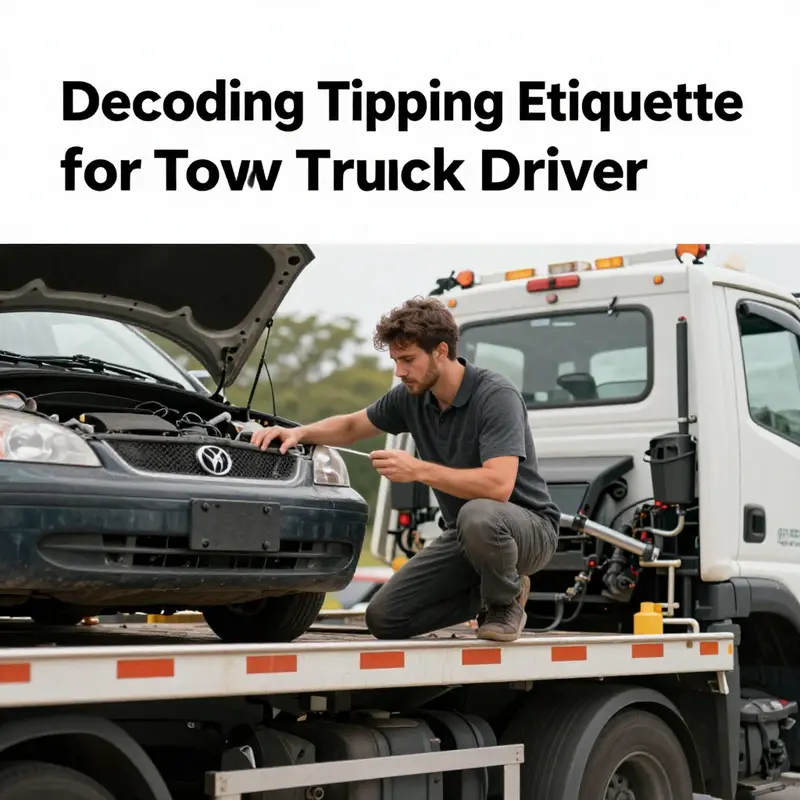 A driver reflects on the tipping decision after roadside assistance.