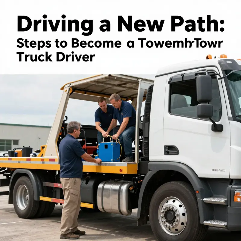 Understanding the critical age and license prerequisites for aspiring tow truck drivers.
