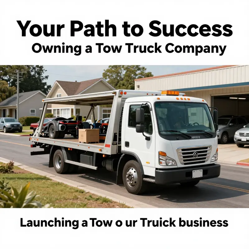 A tow truck business actively serving customers in community areas such as streets, auto repair shops, and residential neighborhoods.