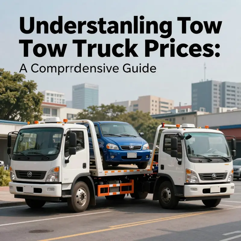 A visual representation of various tow truck categories, illustrating light, medium, and heavy-duty vehicles in an urban setting.