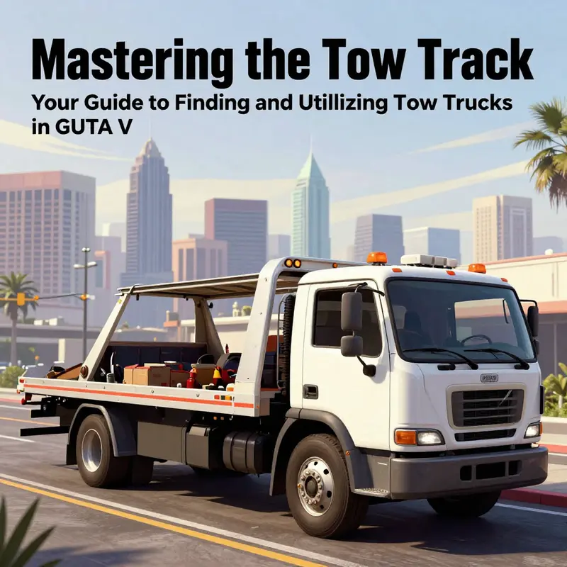 Discover the various locations to find tow trucks in GTA V, including the airport and industrial zones.