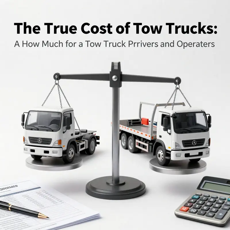 Different types of tow trucks: light-duty, medium-duty, and heavy-duty.