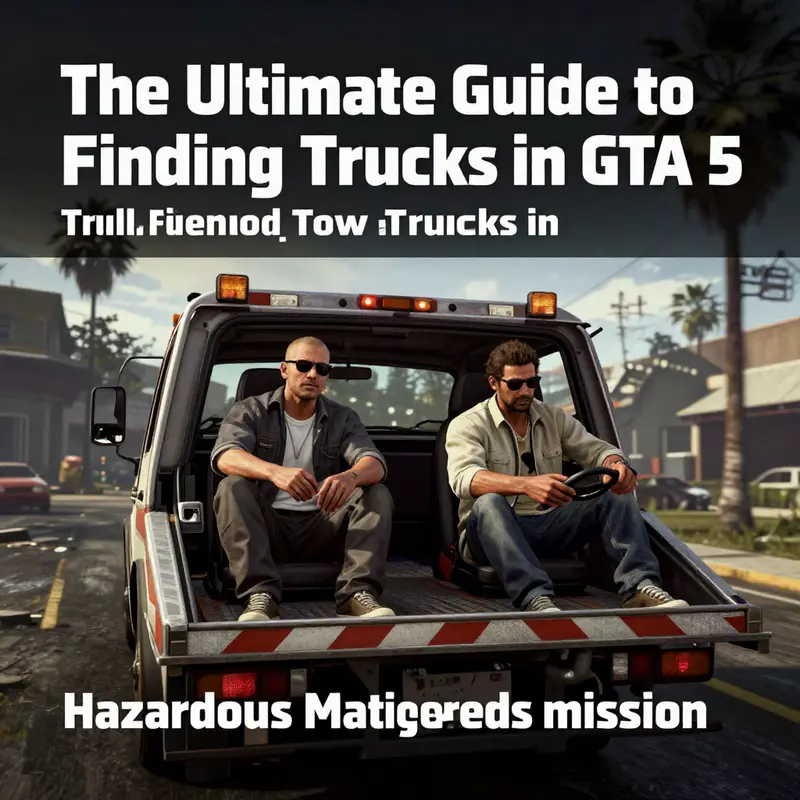 A Classic Tow Truck awaits outside Custom Motors in Paleto Bay, a prime location for finding this vehicle.