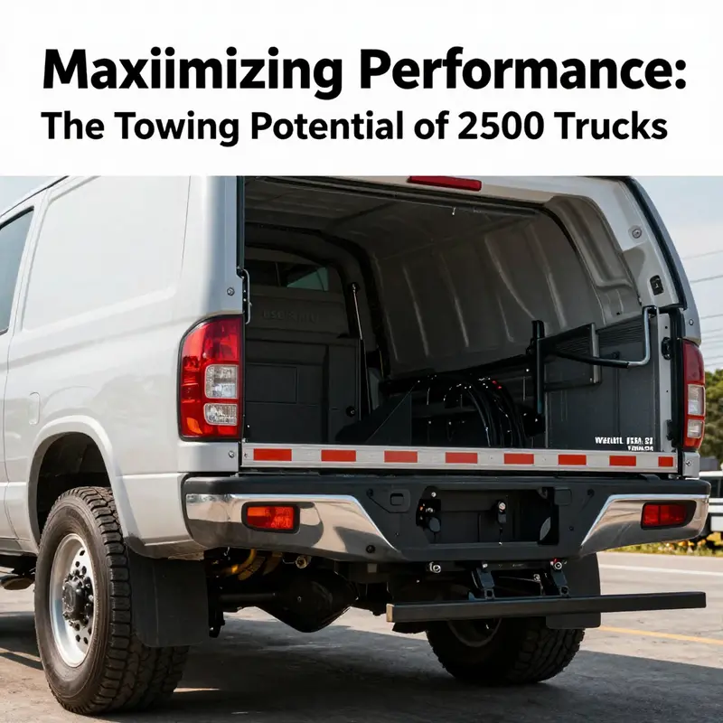 Understanding the specifications and ratings of a 2500 truck is key to effective towing.