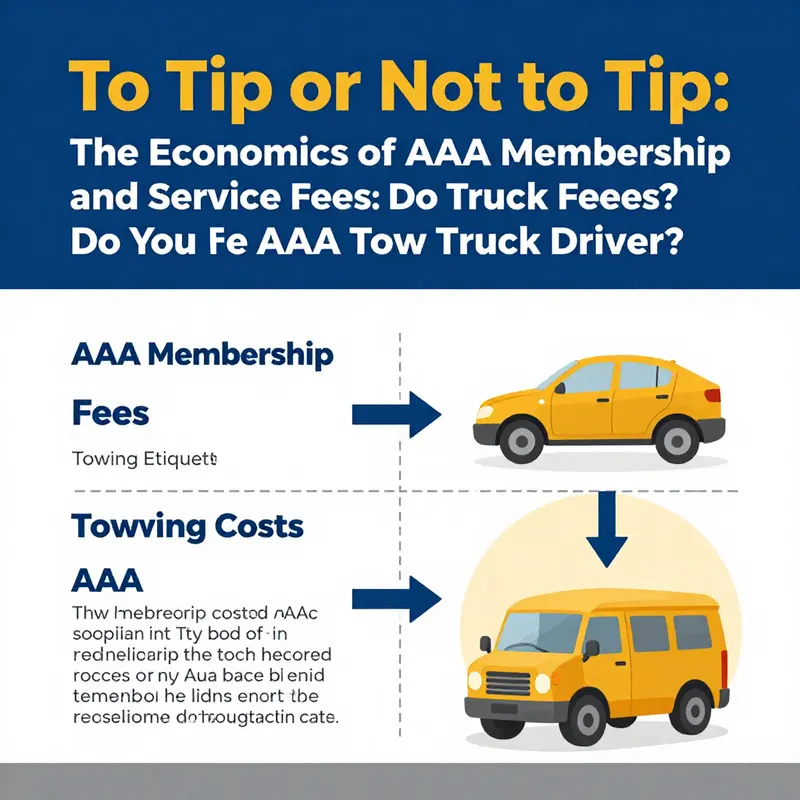 A AAA tow truck driver providing essential service with a focus on safety and professionalism.