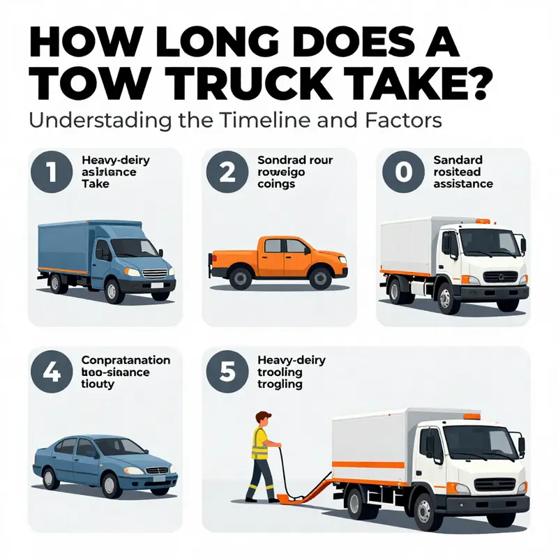 A tow truck arrives promptly to assist a stranded vehicle on a bustling street.