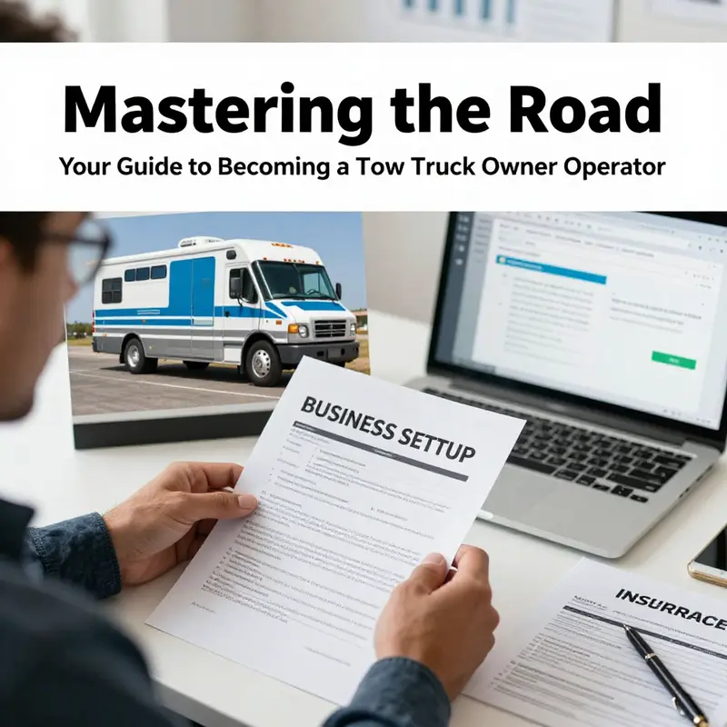 Essential criteria guide for aspiring tow truck owner operators.