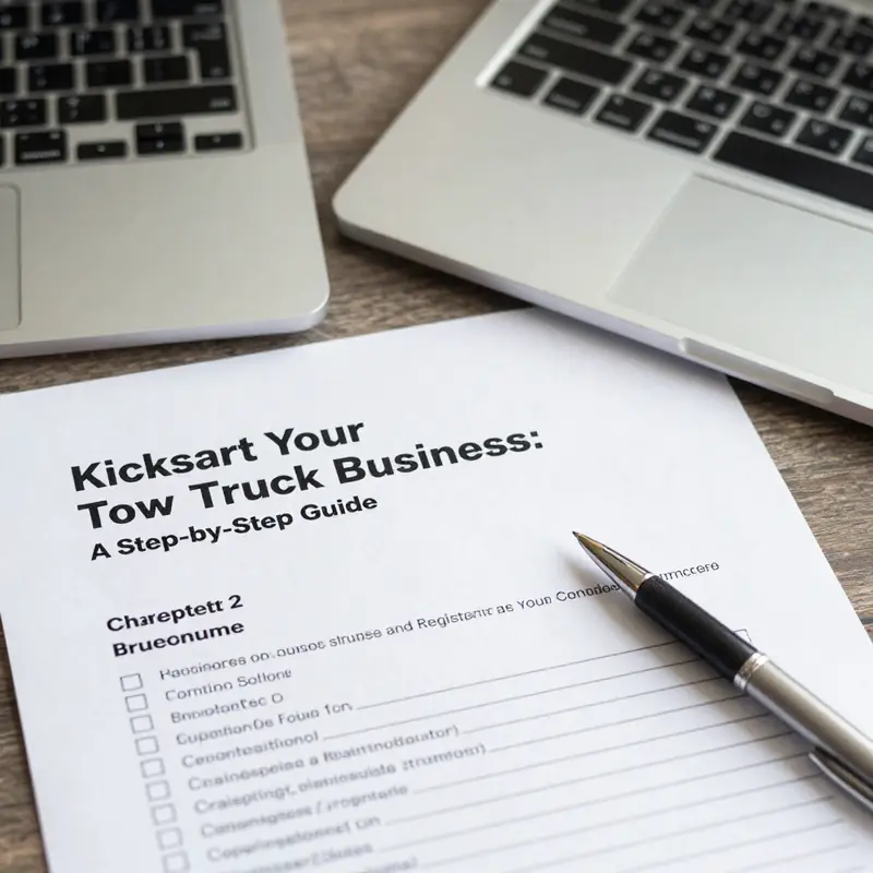 Analyzing market data is critical for developing a successful tow truck business plan.