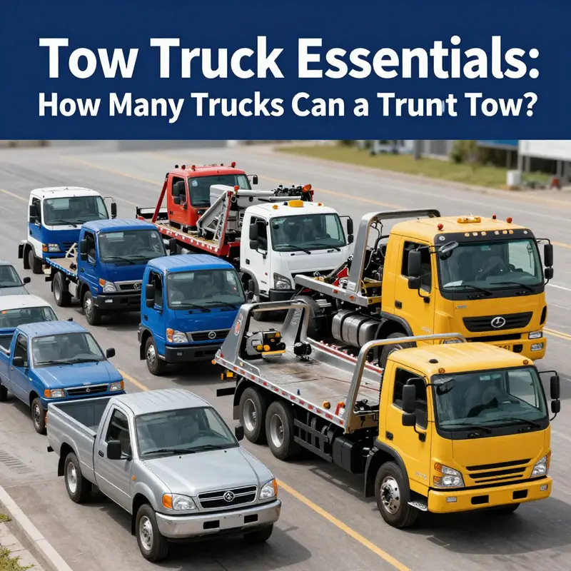 The different classifications of tow trucks and what they can tow.