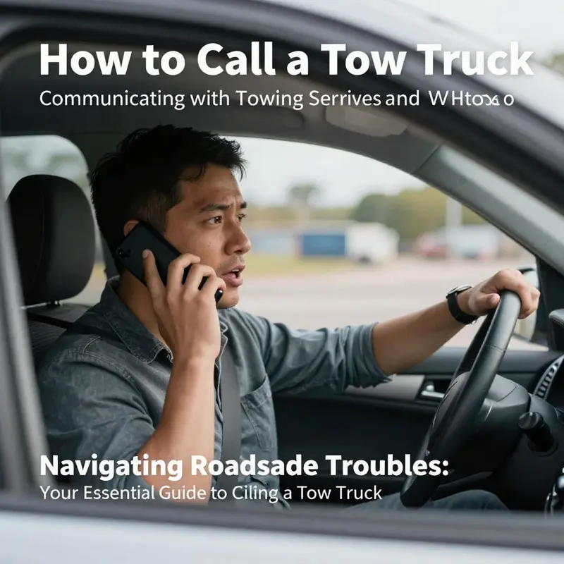 Prioritize your safety while waiting for roadside assistance.