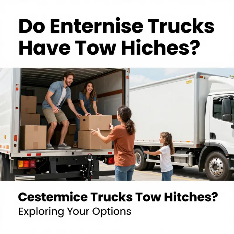 Different types of tow hitches commonly found on trucks.
