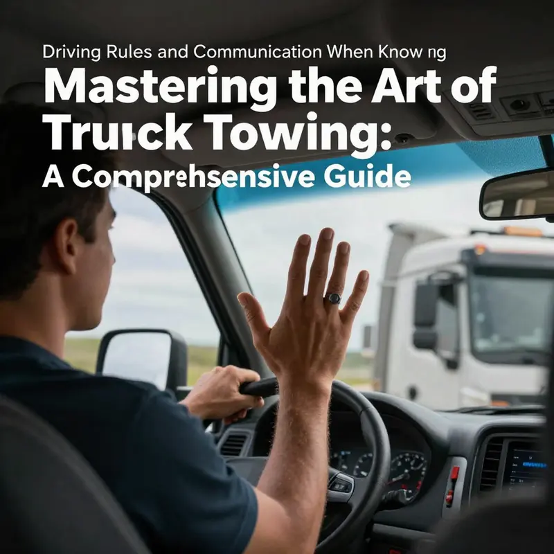 Thorough inspection of the truck before towing is essential for safety.