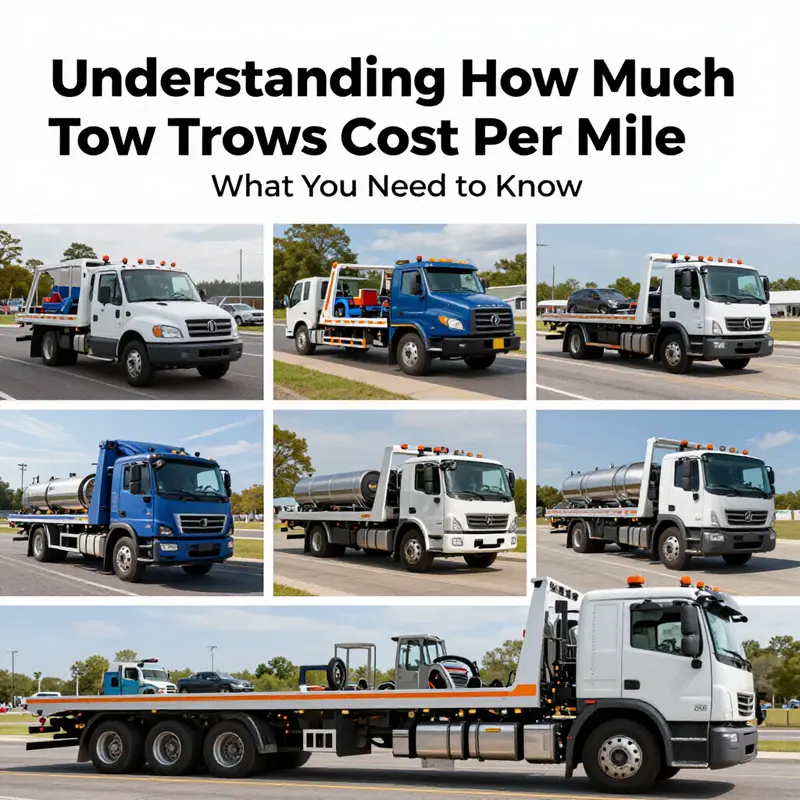 A detailed cost breakdown illustrating the pricing structure of tow truck services.