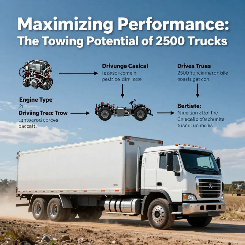 Understanding the specifications and ratings of a 2500 truck is key to effective towing.