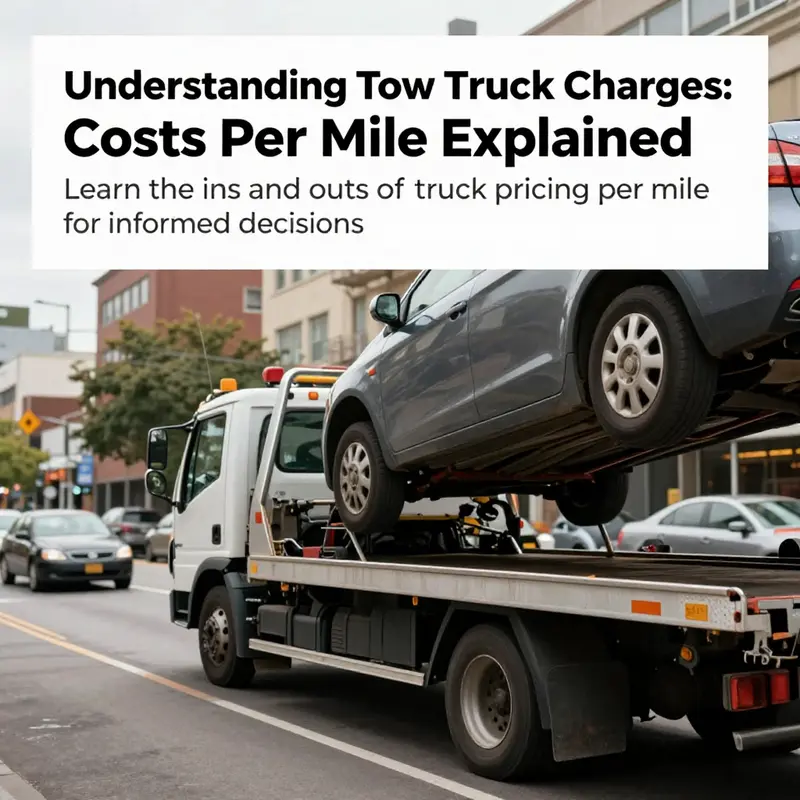 A tow truck lifting a vehicle on a busy urban street, highlighting the importance of towing services.