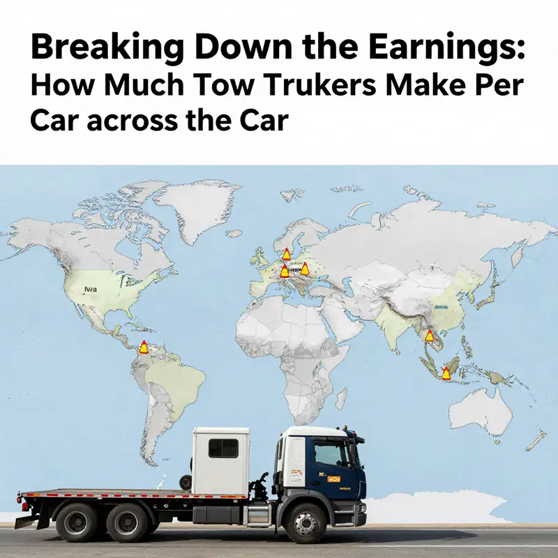 Exploring pay structures for tow truck drivers.