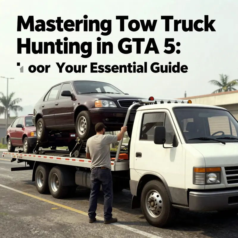 A detailed overview of prime locations to find tow trucks in GTA 5.