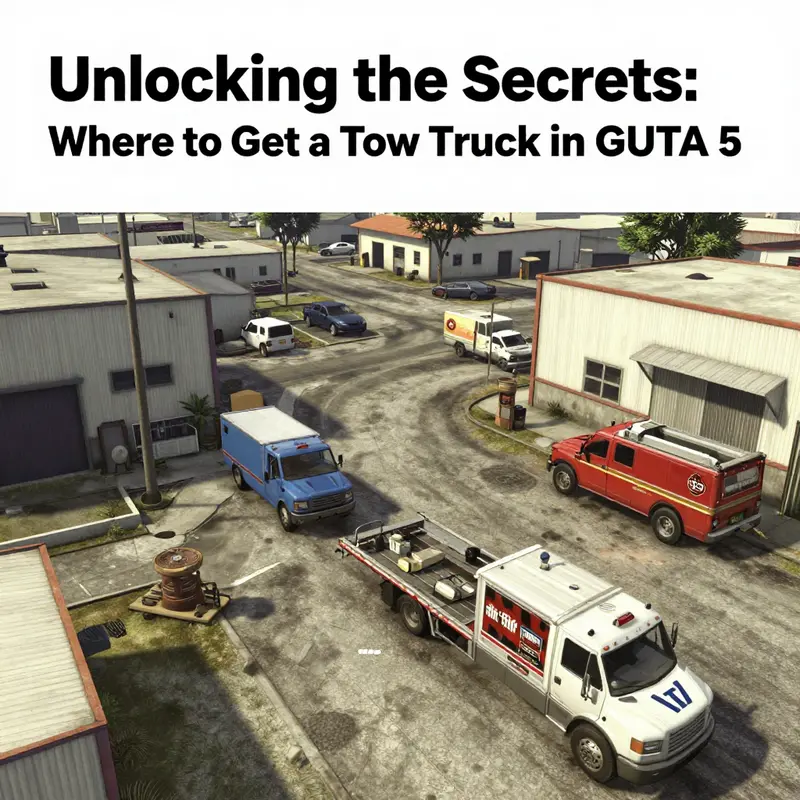 A character engages in the Truckin’ mission, showcasing the mission-based acquisition of a tow truck.