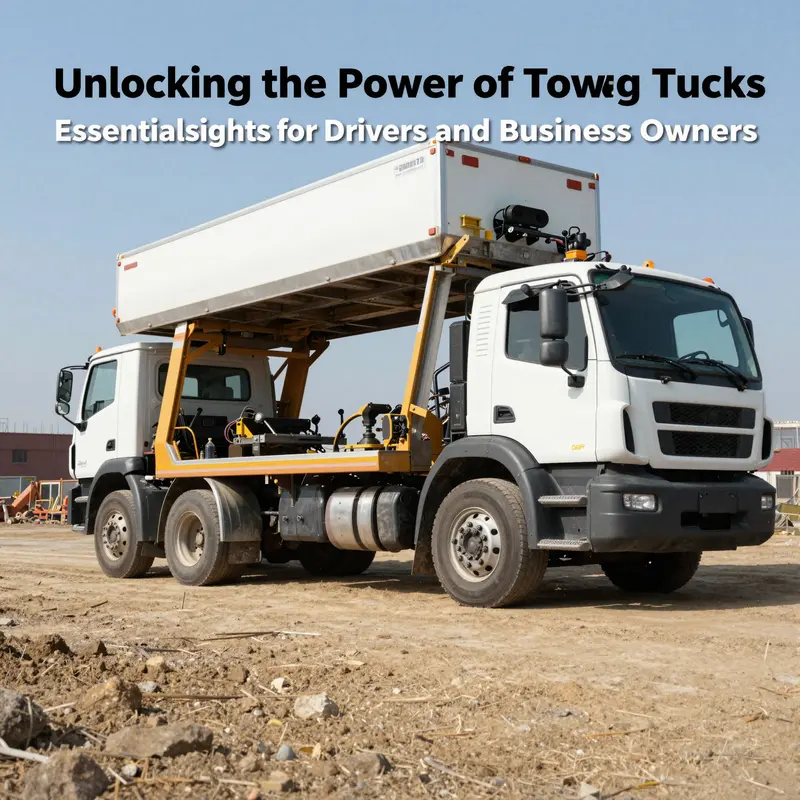 A light-duty towing truck, ideal for urban environments and efficient vehicle recovery.