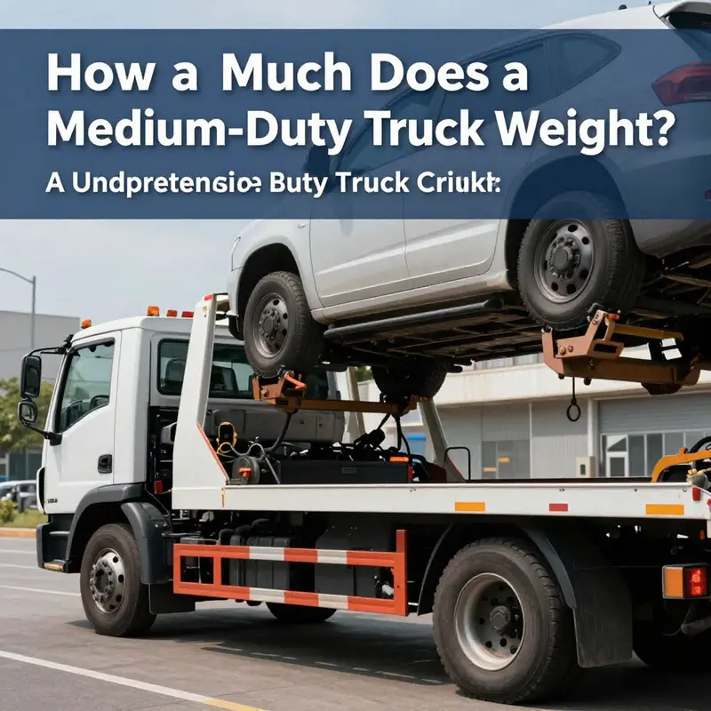 A light-duty tow truck ready to assist on the roadside.