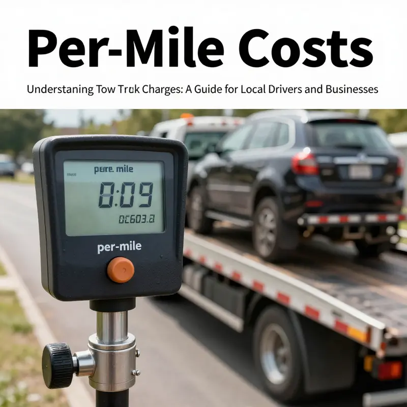 A tow truck ready for service, emphasizing the importance of understanding base rates.