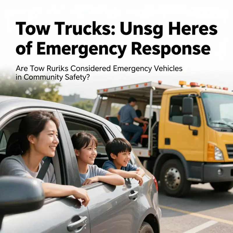 Tow trucks serve vital roles in roadside emergencies, aiding drivers in distress.