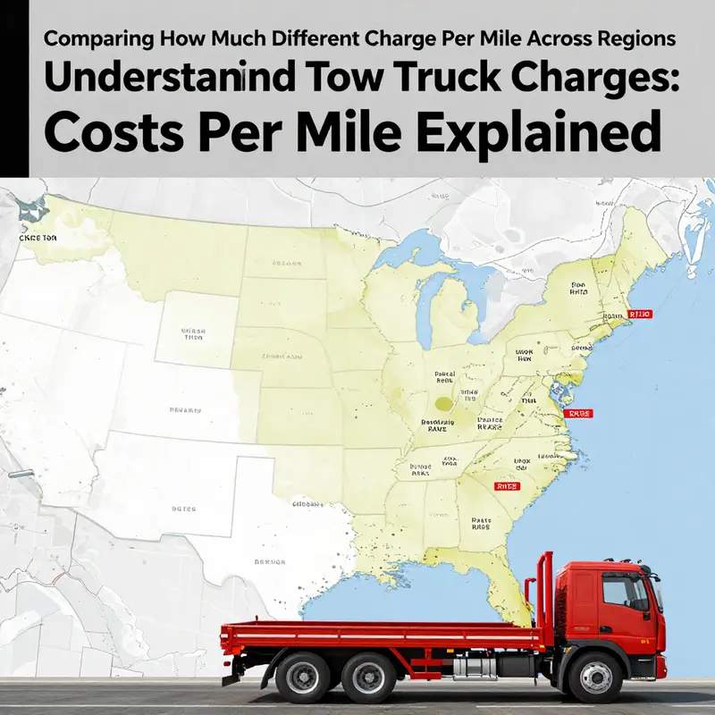 Understanding the basic charges associated with tow truck services.