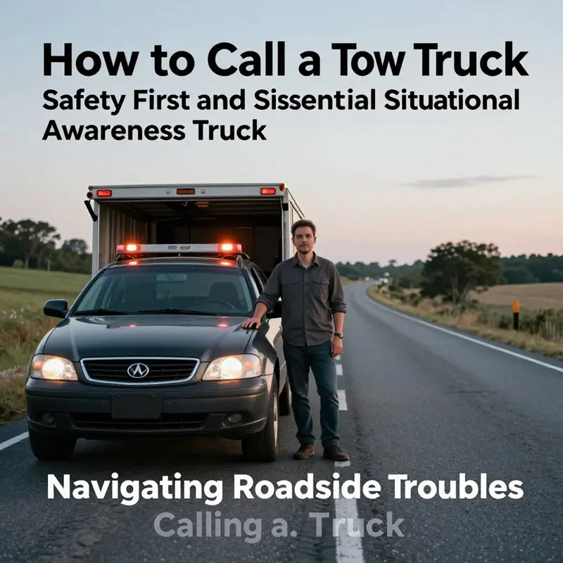 Prioritize your safety while waiting for roadside assistance.