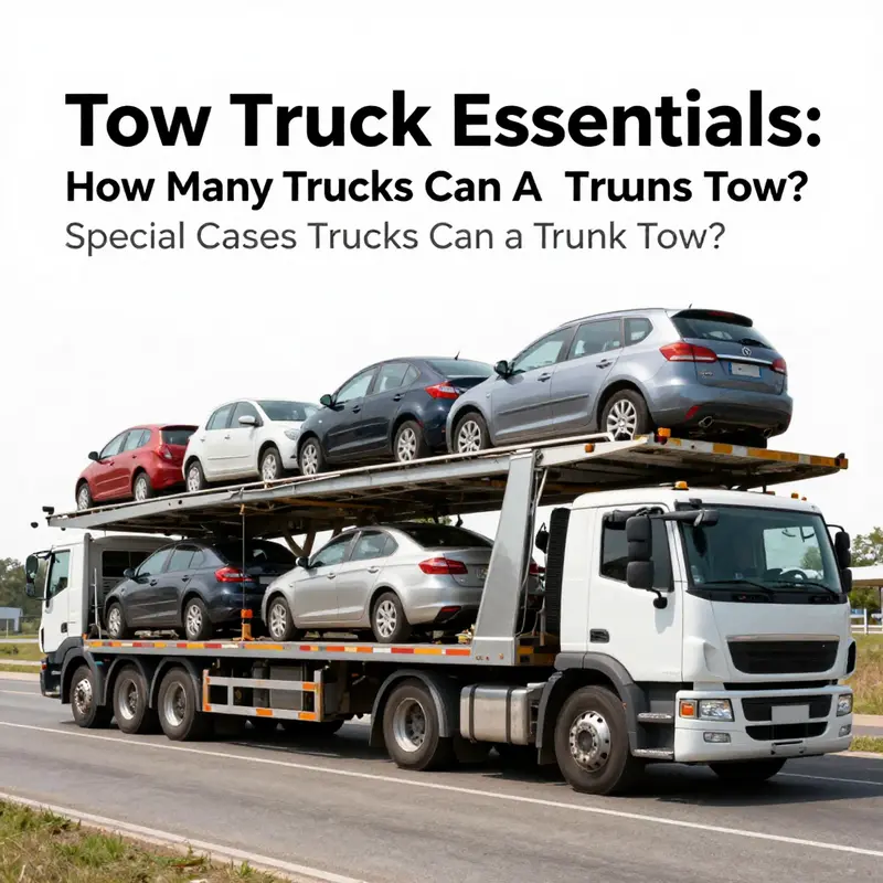 The different classifications of tow trucks and what they can tow.