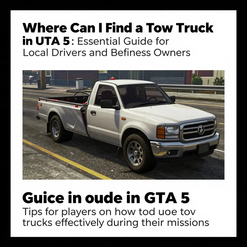 The FIB lot is a prime location to find a tow truck in GTA 5, easily accessible for drivers.