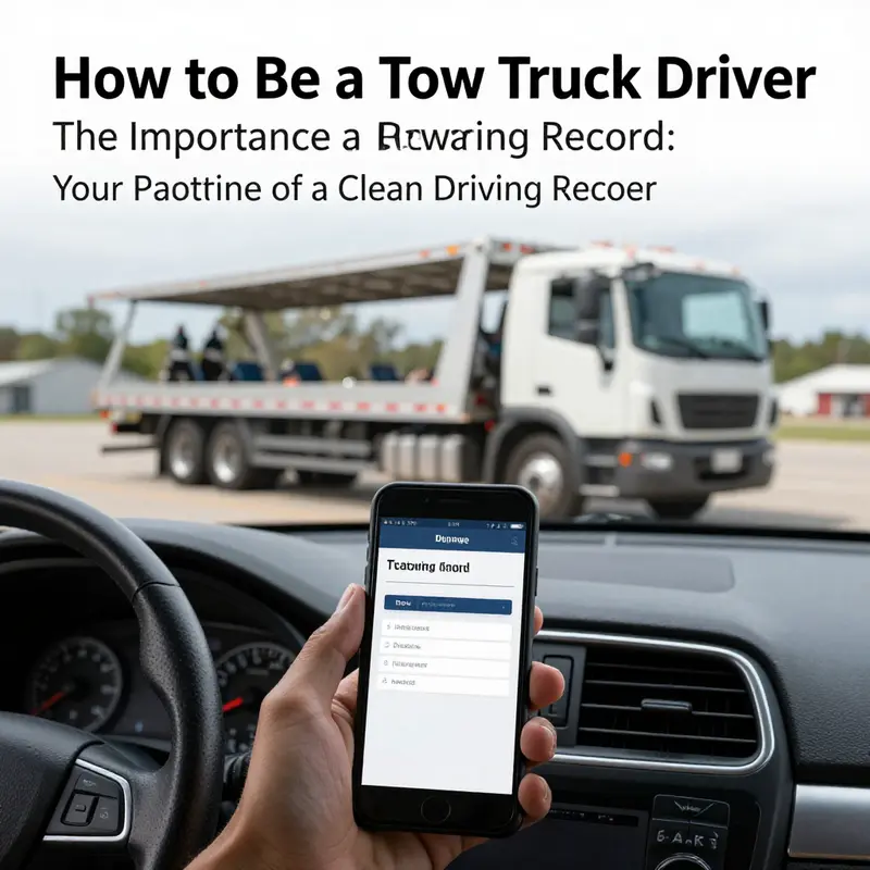 Understanding age and license requirements for aspiring tow truck drivers.