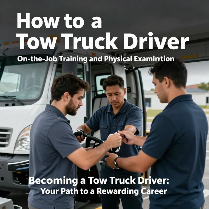 Understanding age and license requirements for aspiring tow truck drivers.
