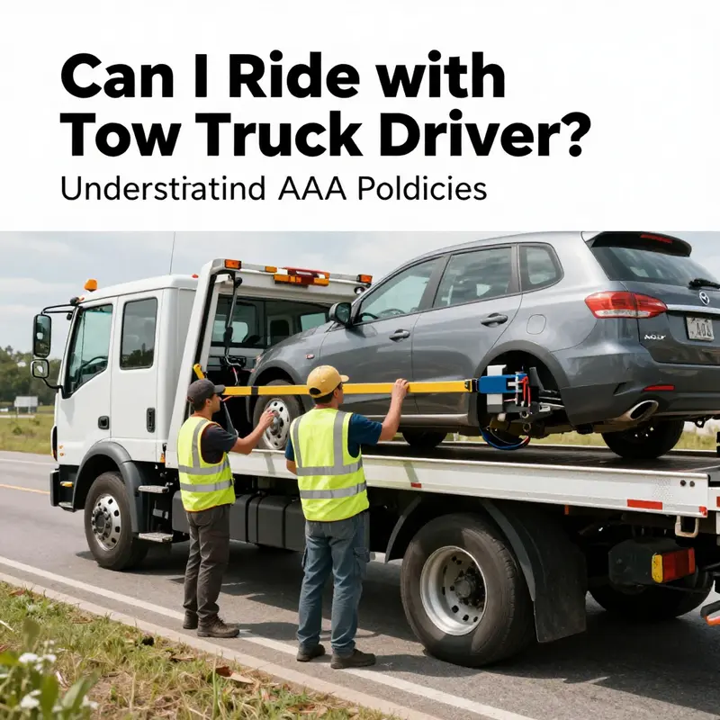Tow truck operators ensuring safety following regulations and guidelines.