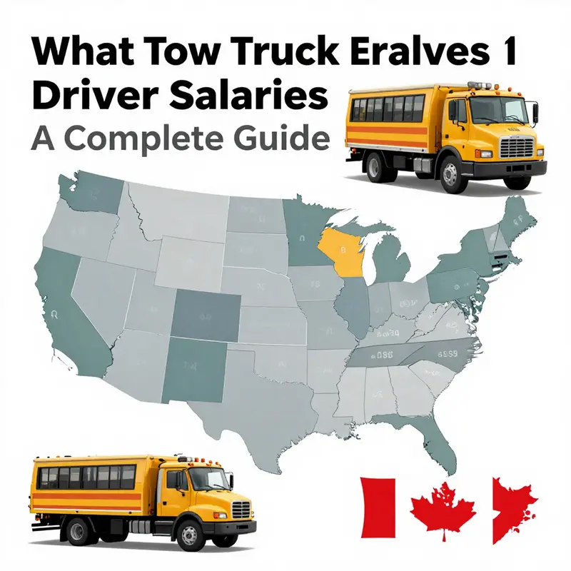 A tow truck driver assisting a vehicle on the highway, representing average earnings and job demands in the U.S.