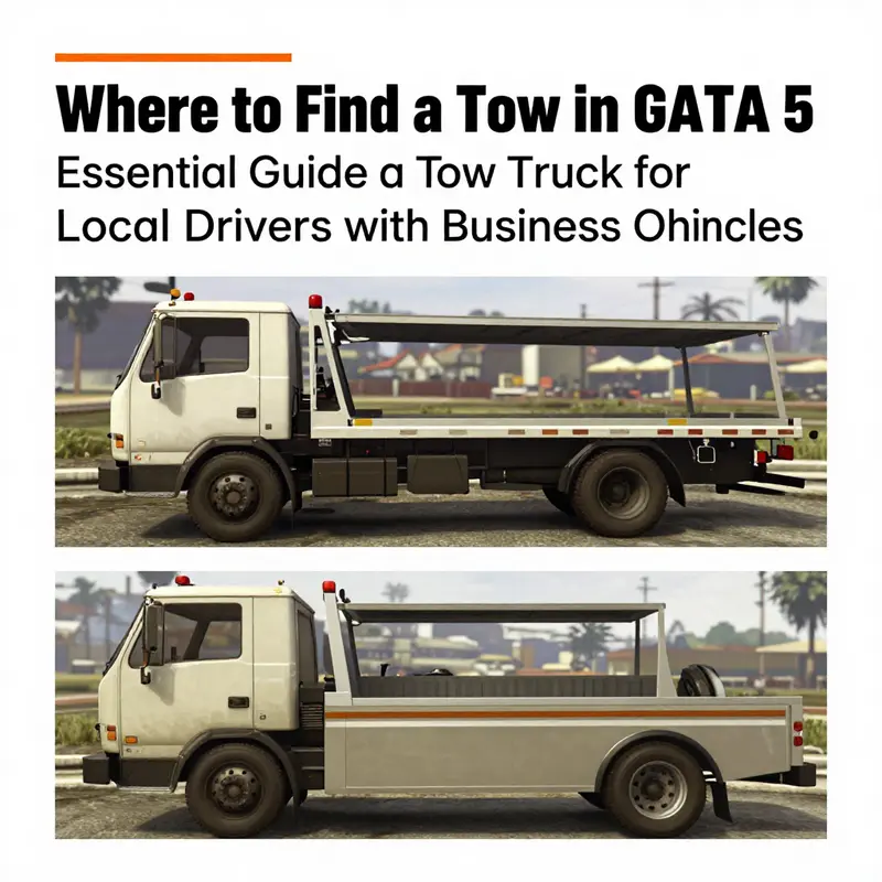 The FIB lot is a prime location to find a tow truck in GTA 5, easily accessible for drivers.