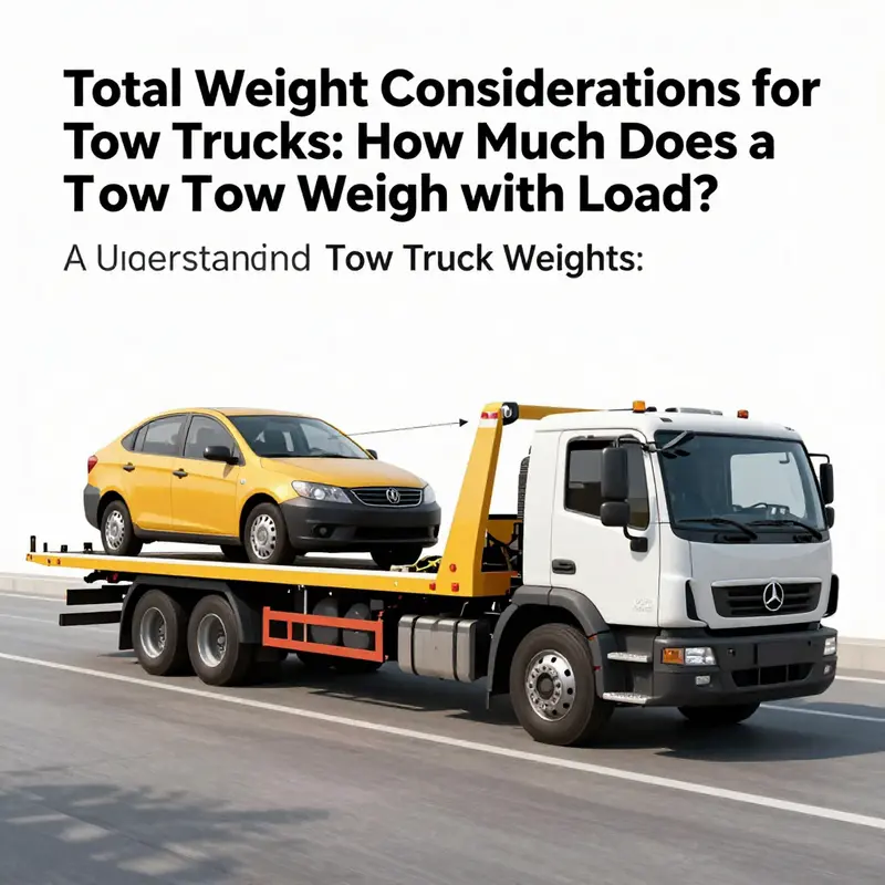 A light-duty tow truck ready to assist on the roadside.