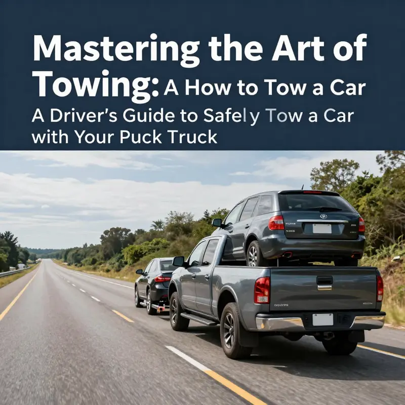 Understanding the legal requirements of towing with a pickup truck.