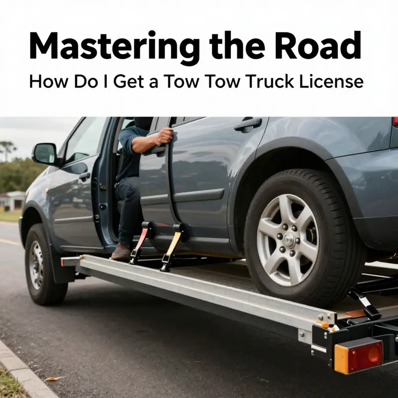 Obtaining the appropriate driver’s license is the first step toward getting a tow truck license.