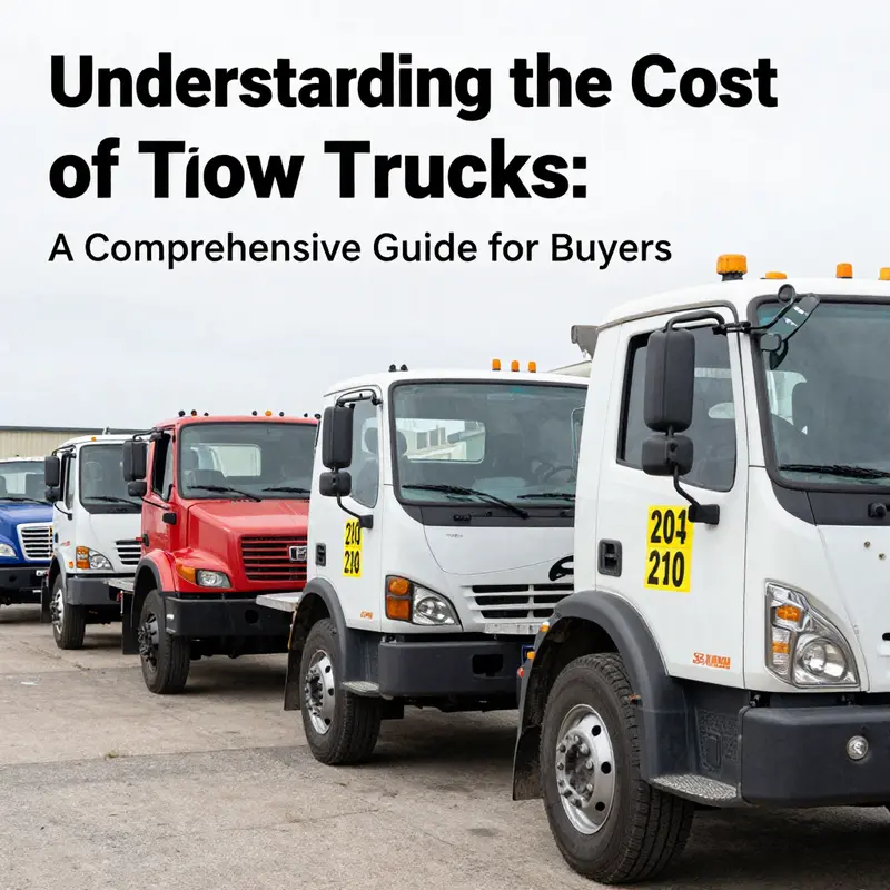 Explore the pricing landscape of new tow trucks, highlighting their features and benefits at a dealership.