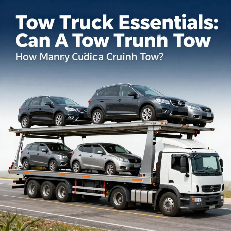 The different classifications of tow trucks and what they can tow.